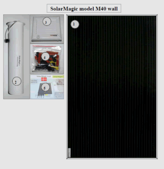 SolarMagic model M40 wall